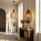 Celestial Radiance Nordic Pendant Light lifestyle image - Higgsfield lux20v1 - a9