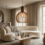 Celestial Radiance Nordic Pendant Light lifestyle image - Higgsfield lux20v1 - a14