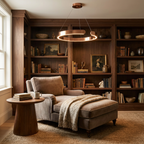 Circular Style Nordic Fused Aluminum Pendant Light lifestyle image - Higgsfield lux20v1 - a13