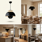 Radiance of the Bud Pendant Light lifestyle image - Higgsfield lux20v1 - hero