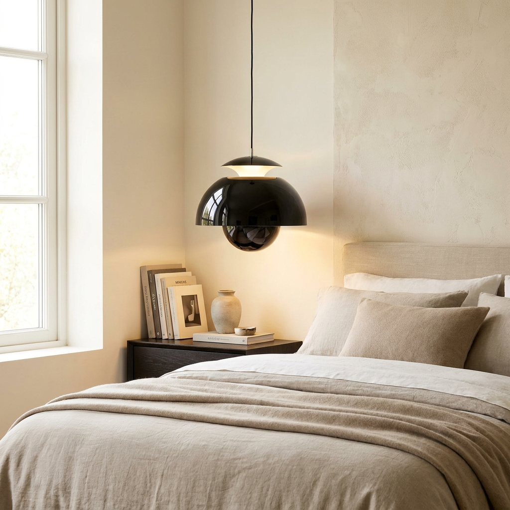 Radiance of the Bud Pendant Light lifestyle image - Higgsfield lux20v1 - a8