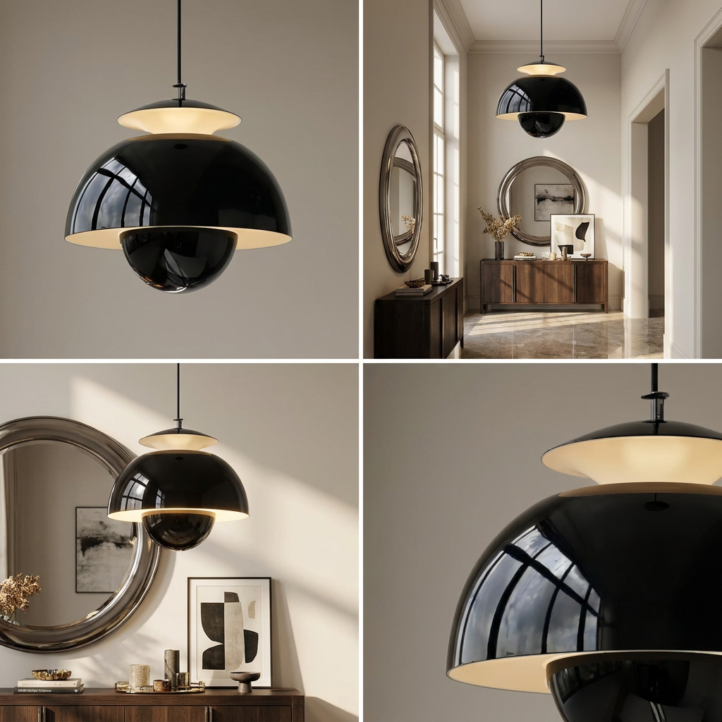 Radiance of the Bud Pendant Light lifestyle image - Higgsfield lux20v1 - a9
