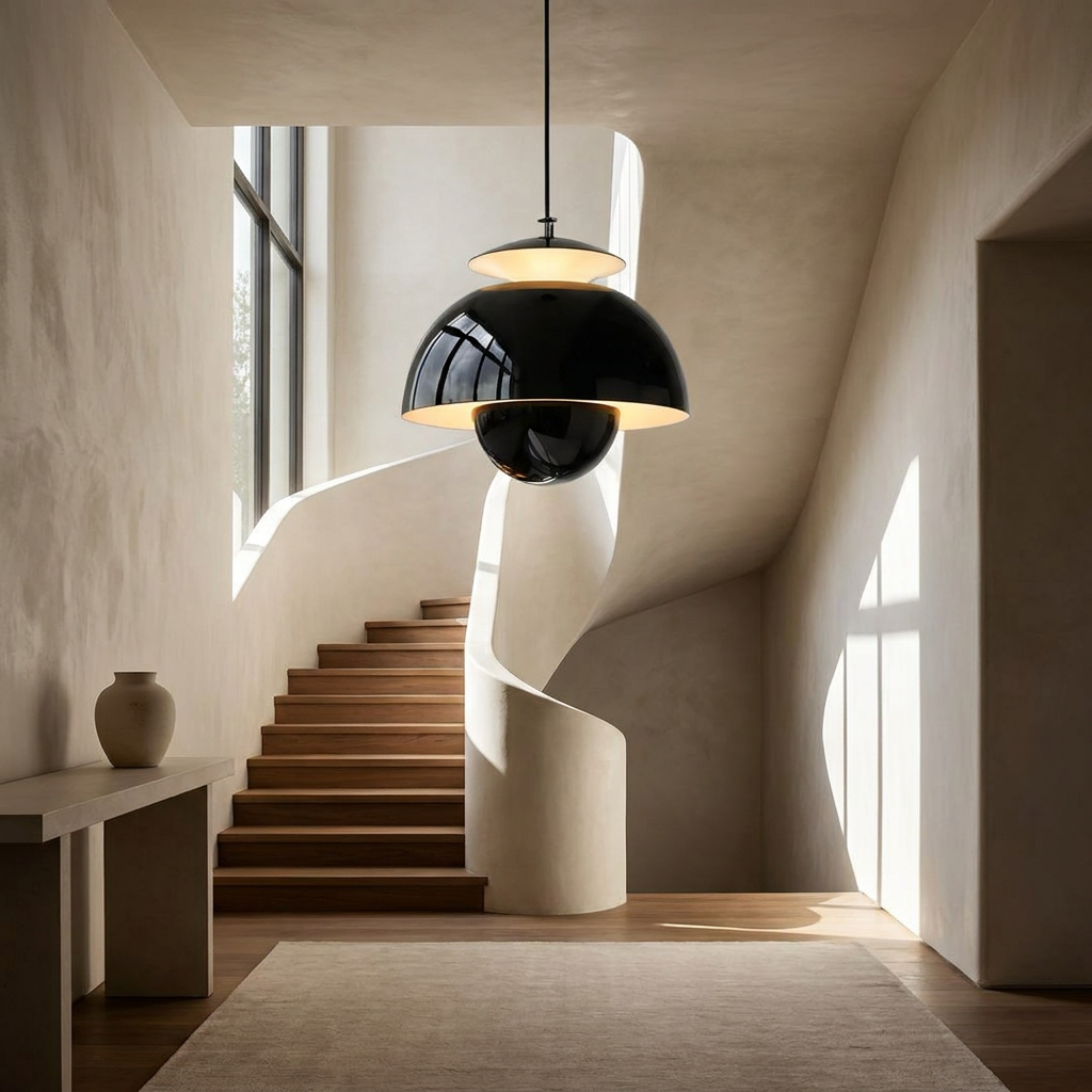 Radiance of the Bud Pendant Light lifestyle image - Higgsfield lux20v1 - a11