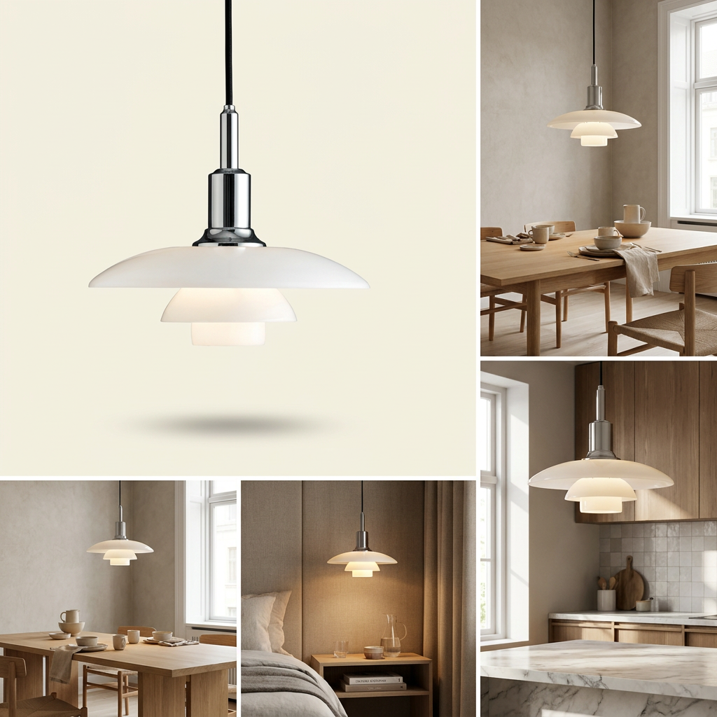 The Star of the Night Pendant Light lifestyle image - Higgsfield lux20v1 - hero