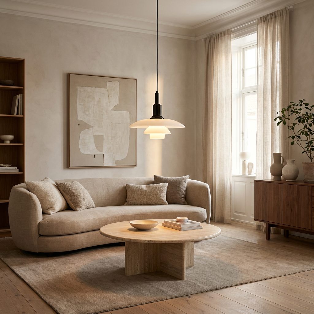 The Star of the Night Pendant Light lifestyle image - Higgsfield lux20v1 - a5