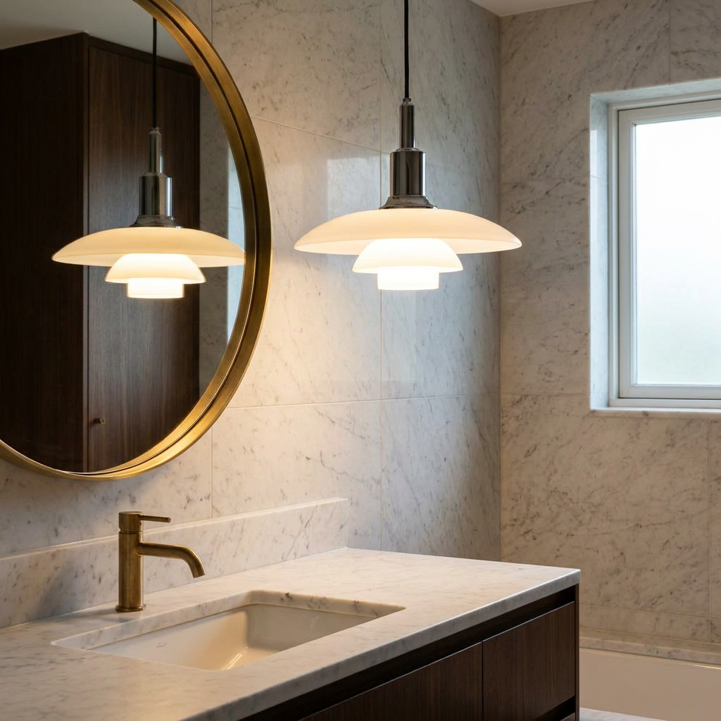 The Star of the Night Pendant Light lifestyle image - Higgsfield lux20v1 - a12