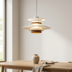 Aurora of Stillness Nordic Iron Pendant Light lifestyle image - Higgsfield lux20v1 - a17