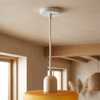 Luminous Halo Modern Glass Pendant Light lifestyle image - Higgsfield lux20v1 - a4