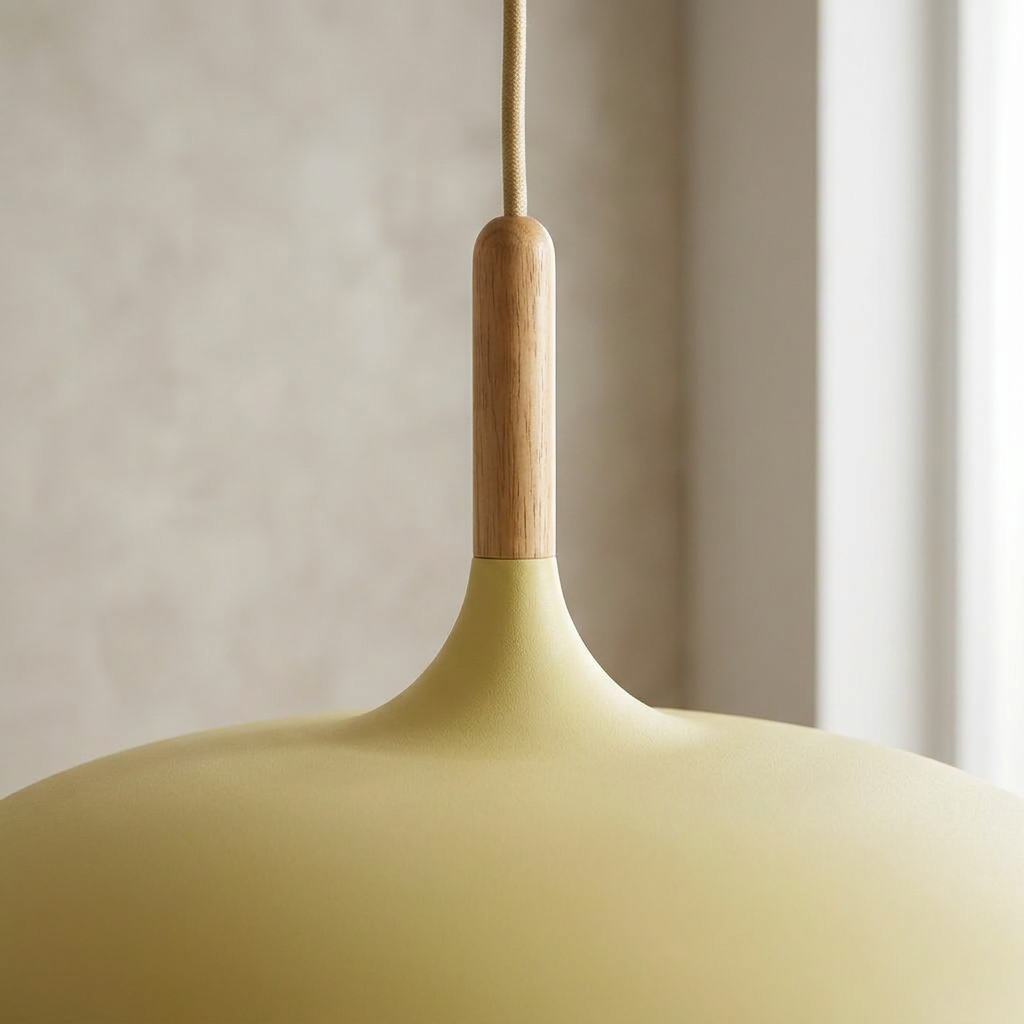 Nordic Style Wood Iron Art Pendant Light lifestyle image - Higgsfield lux20v1 - a3