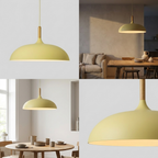 Nordic Style Wood Iron Art Pendant Light lifestyle image - Higgsfield lux20v1 - a15