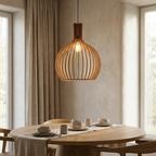 Celestial Radiance Nordic Pendant Light lifestyle image - Higgsfield lux20v1 - a18