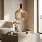 Celestial Radiance Nordic Pendant Light lifestyle image - Higgsfield lux20v1 - a19