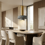 The Colored Terrazzo Ceiling Light lifestyle image - Higgsfield lux20v1 - a7
