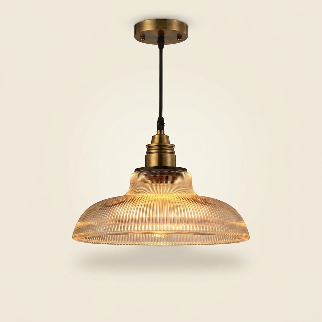 Aurelia Retro Crystal Glass Ceiling Lamp lifestyle image - Higgsfield lux20v1 - hero