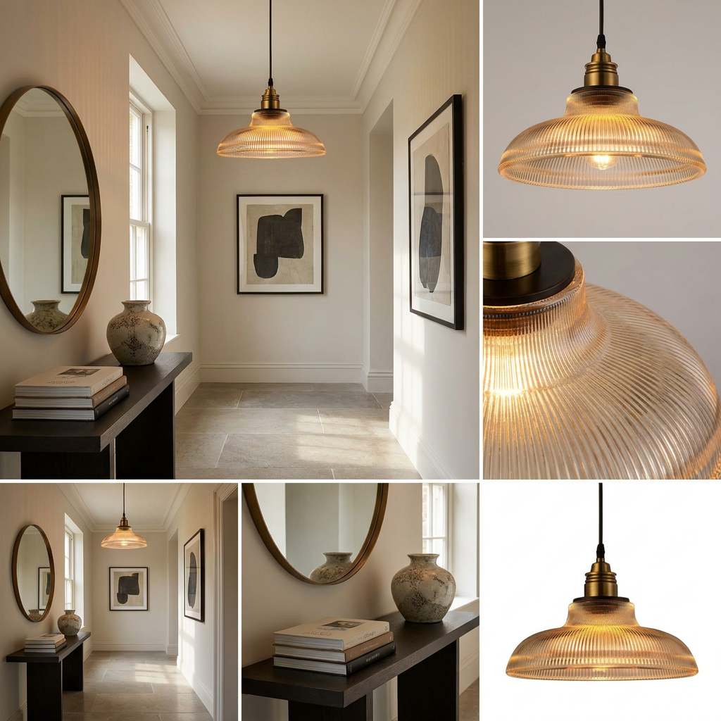 Aurelia Retro Crystal Glass Ceiling Lamp lifestyle image - Higgsfield lux20v1 - a9