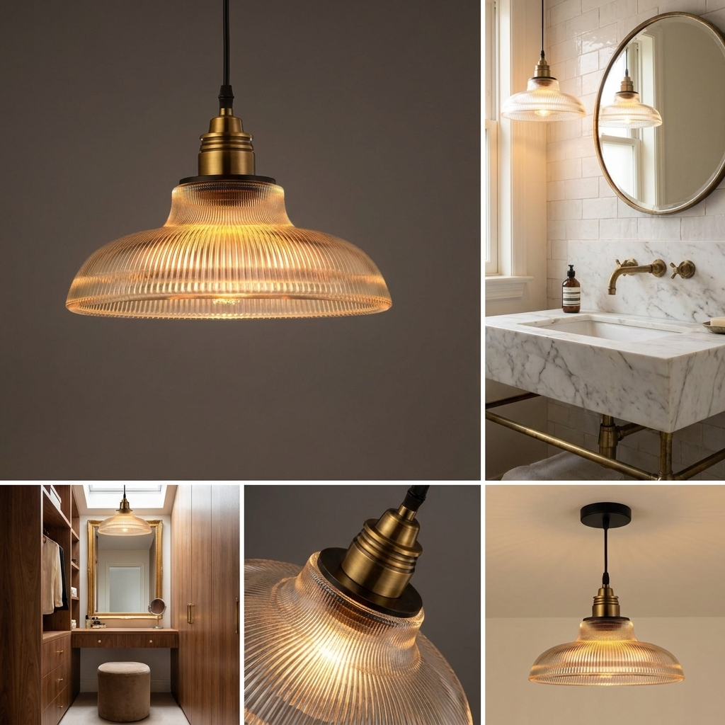 Aurelia Retro Crystal Glass Ceiling Lamp lifestyle image - Higgsfield lux20v1 - a12