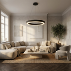 Heaven's Radiance Ceiling Light lifestyle image - Higgsfield lux20v1 - a5