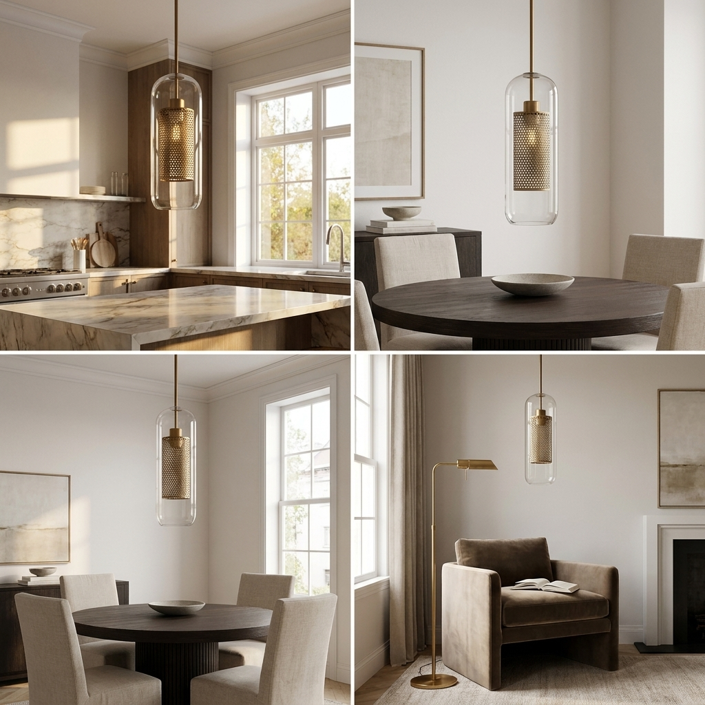 The Elegant Chiswick Ceiling Light lifestyle image - Higgsfield lux20v1 - a18
