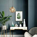 Nordic Handmade Brass Glass Pendant Light
