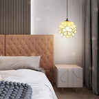 Nordic Handmade Brass Glass Pendant Light