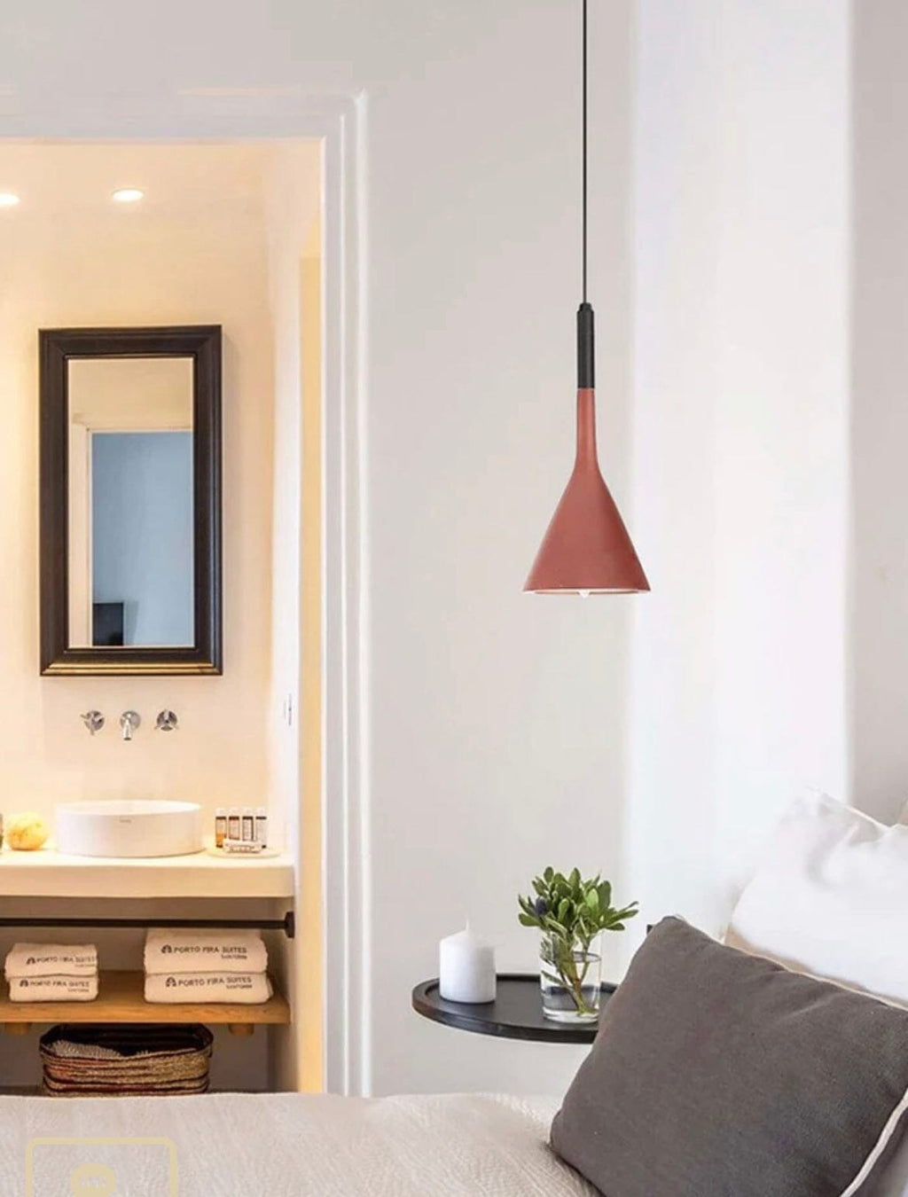 Magna Minimalist Metal Pendant Light