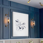 Elouise Glass Wall Light