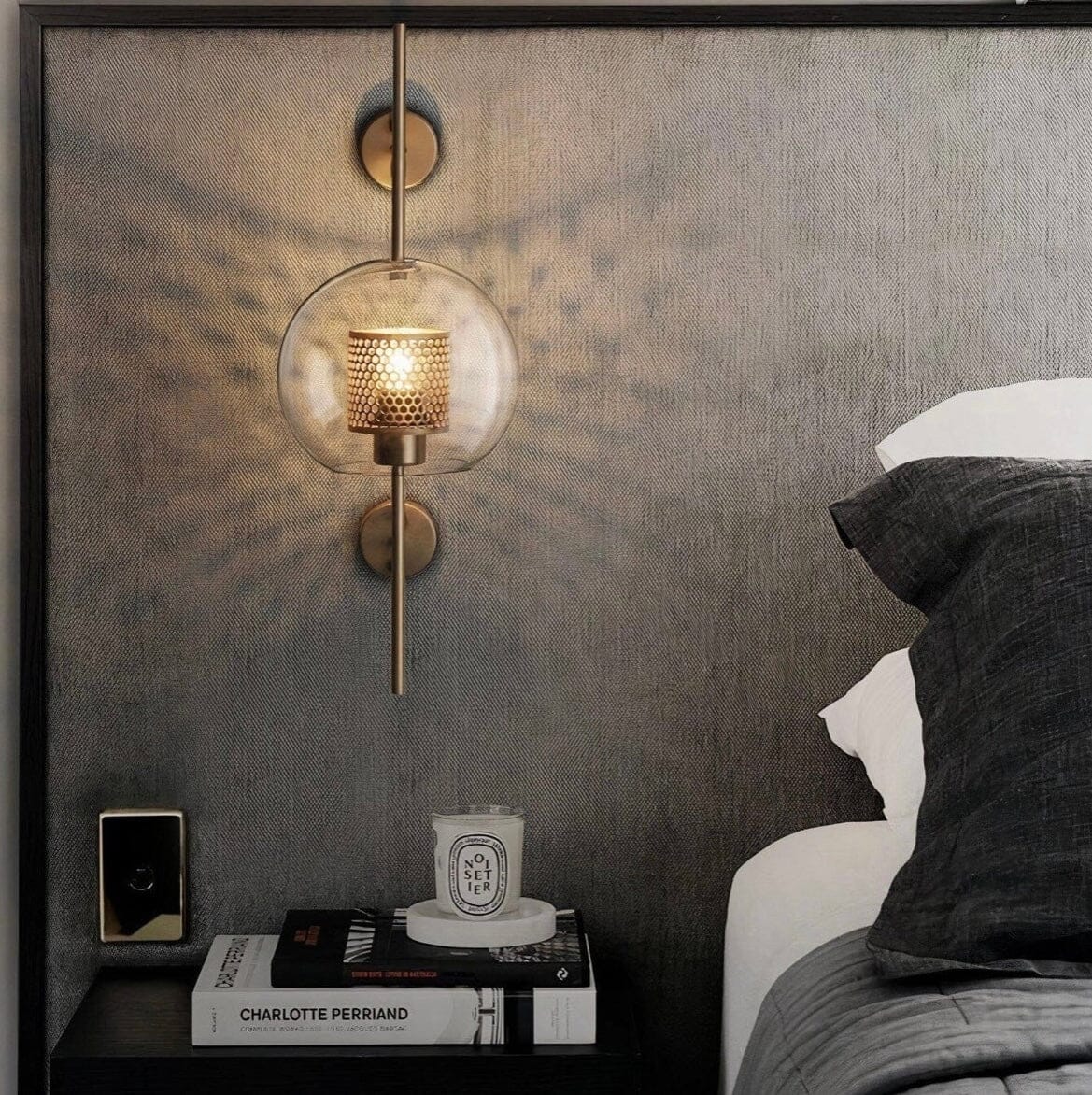 Elouise Glass Wall Light