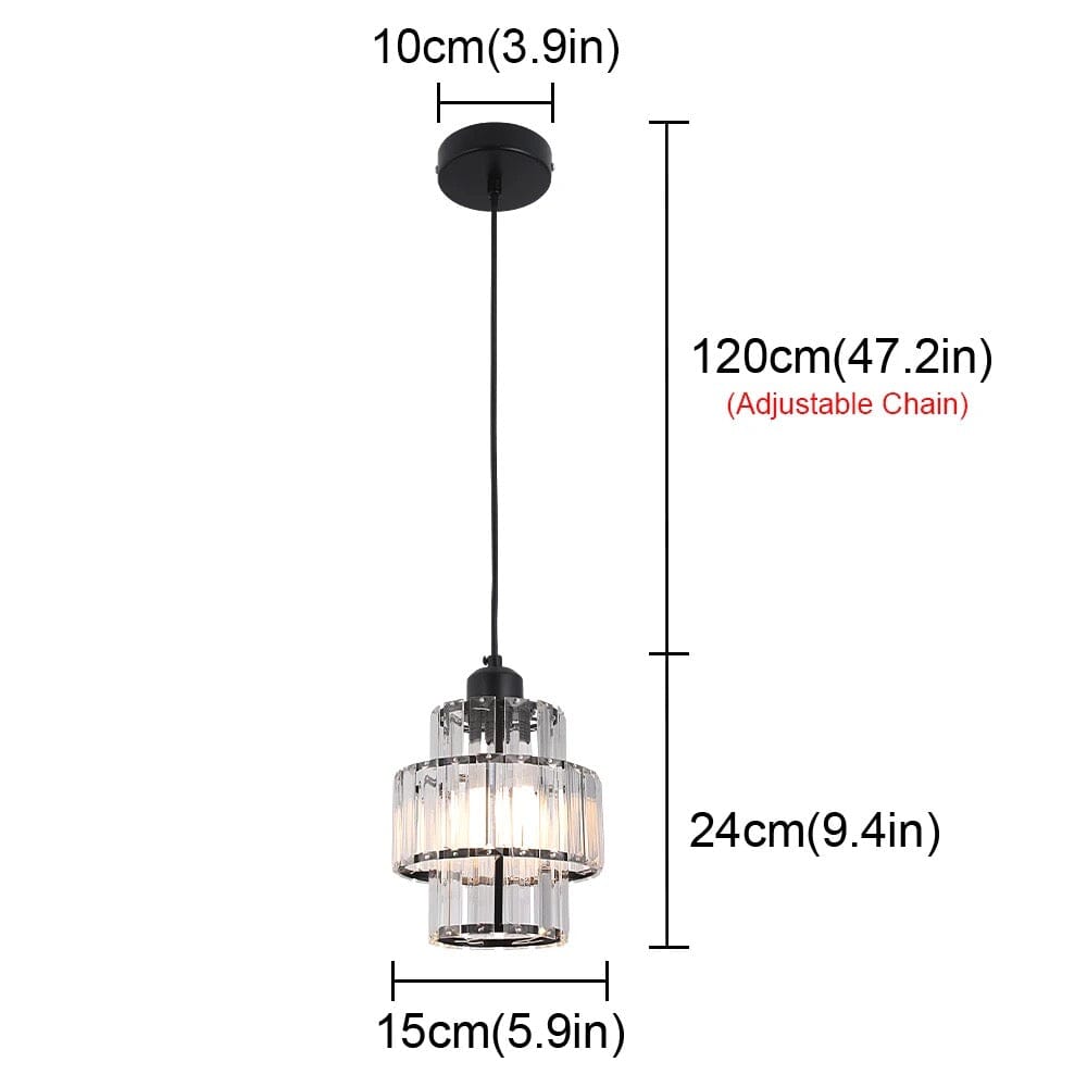 Saela Crystal Pendant Light