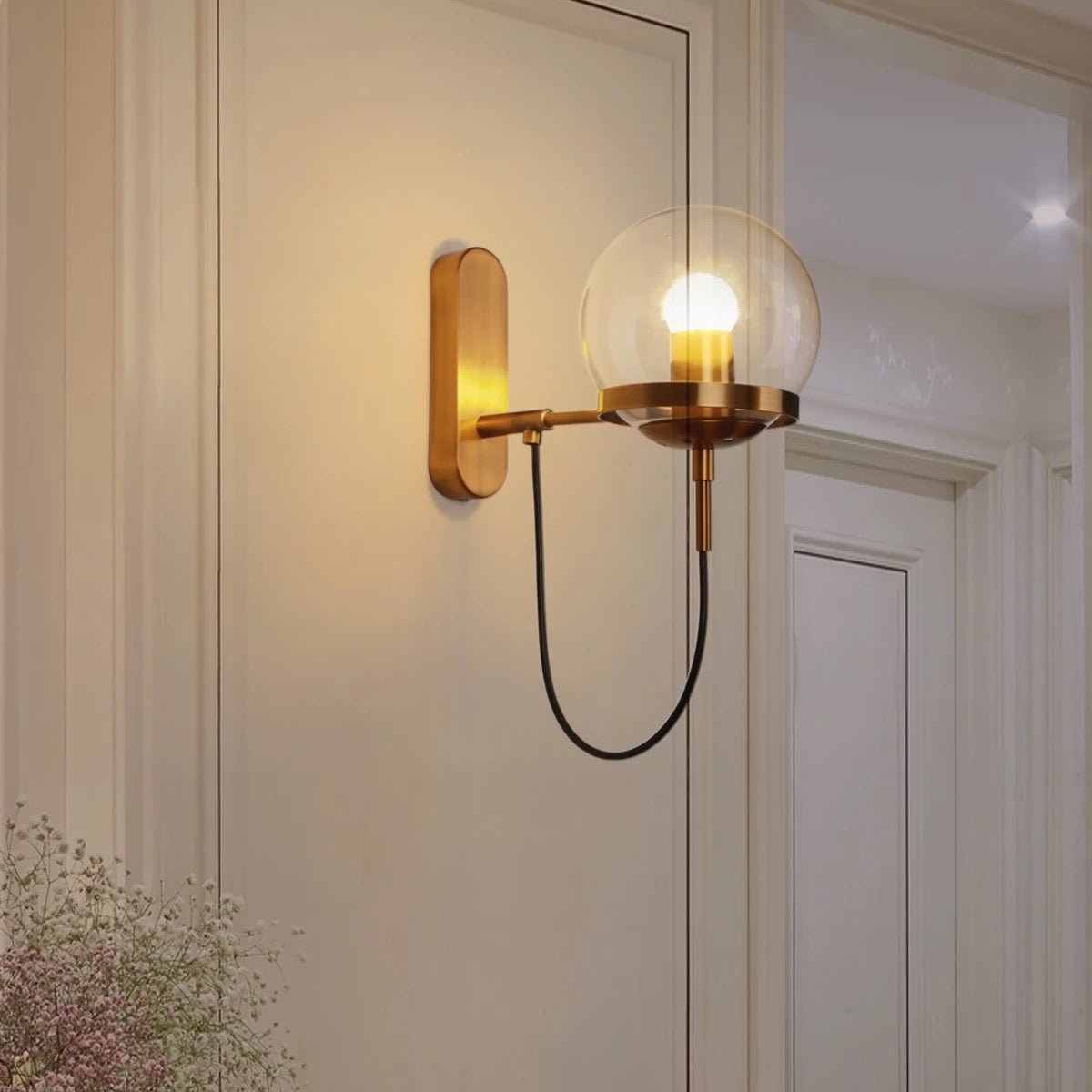 Modern Sphere Wall Light