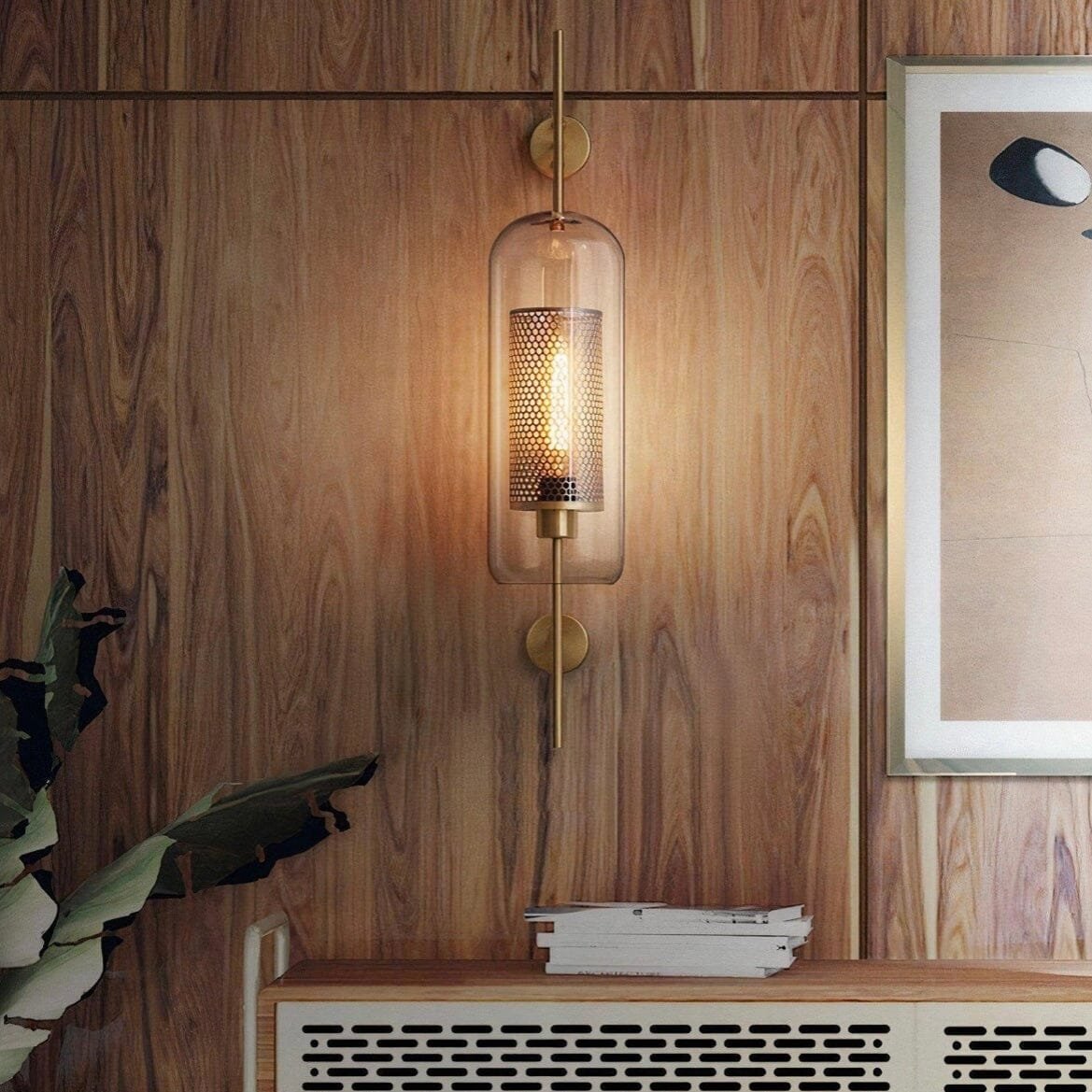 Elouise Glass Wall Light