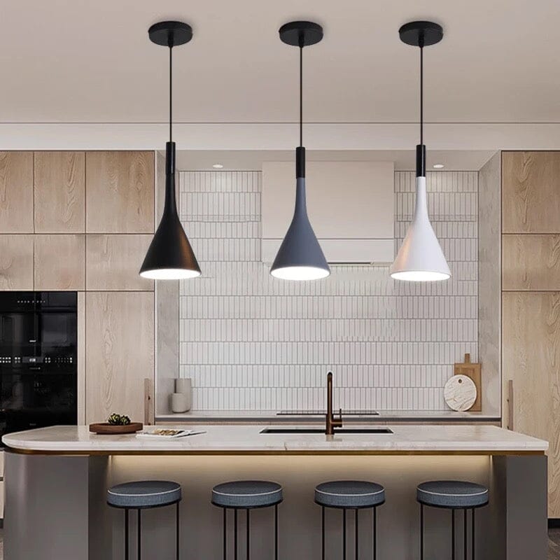 Magna Minimalist Metal Pendant Light
