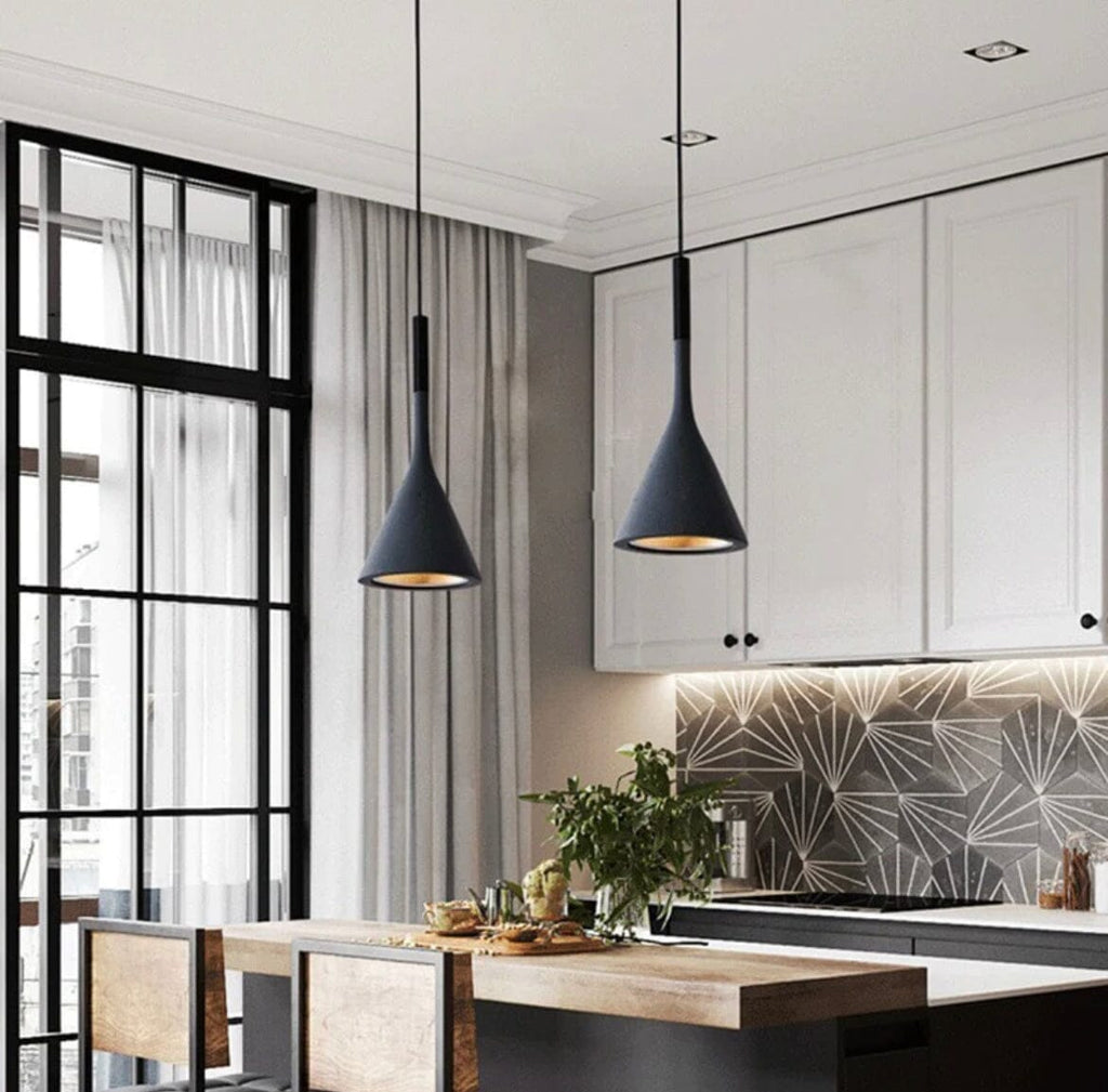 Magna Minimalist Metal Pendant Light