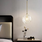 Scandinavian Glass Ball Pendant Light