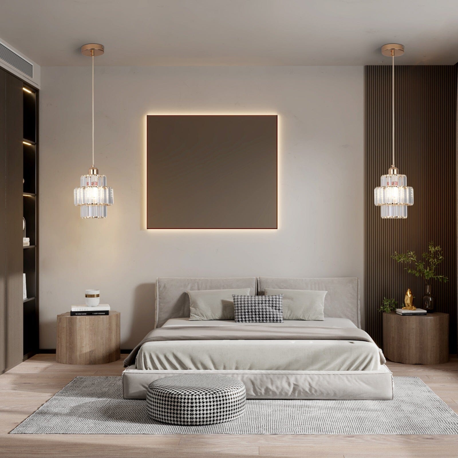 Saela Crystal Pendant Light