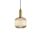 Nordic Colorful Glass Retro Pendant Light