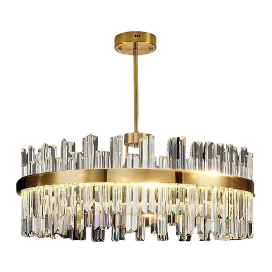 Squillo Nordic Glass Crystal Chandelier
