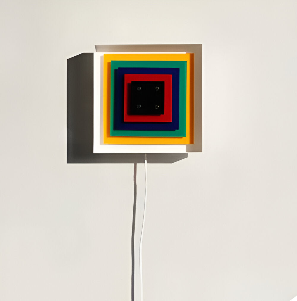 Memphis Bauhaus Style Medieval Wall Light