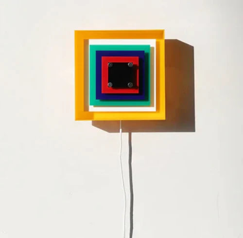 Memphis Bauhaus Style Medieval Wall Light