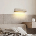 Modern Creative Yellow Travertine Stone Wall Light