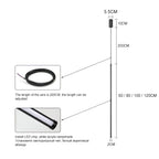Nordic Durable Aluminum Asnara LED Pendant Light