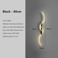Black (80cm)
