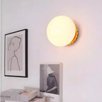 Nordic Pink Pearl Ball Wall Light