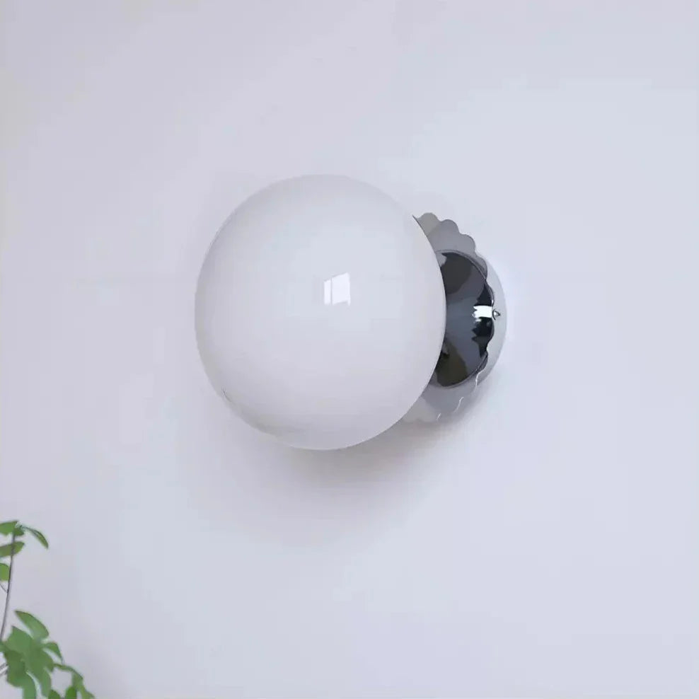 Nordic Pink Pearl Ball Wall Light