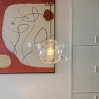 Aura Floating Nordic Bubble Glass Pendant Light