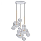 Aura Floating Nordic Bubble Glass Pendant Light