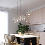 Aura Floating Nordic Bubble Glass Pendant Light