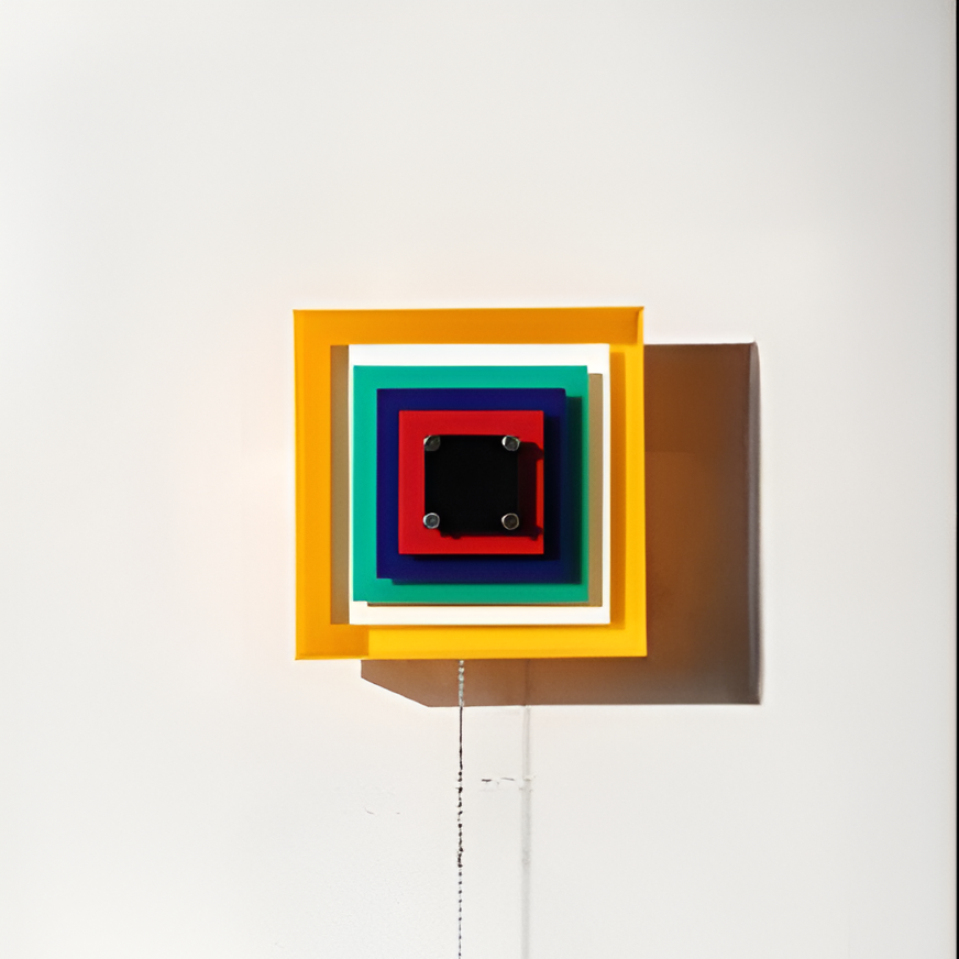 Memphis Bauhaus Style Medieval Wall Light