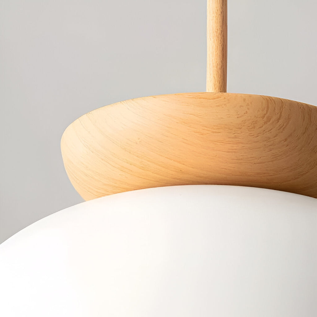 Nordic Minimalist Eco-Friendly Glass Pendant Light
