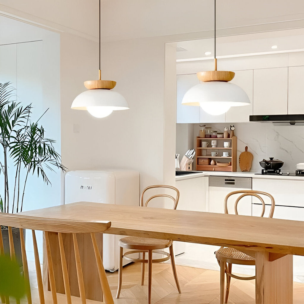 Nordic Minimalist Eco-Friendly Glass Pendant Light