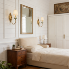 Elara Vintage Ceramic Fabric Wall Light